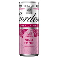 Gordon's Premium Pink Gin & Tonic 12 x 250ml PMP £2.19