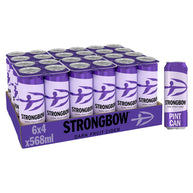 Strongbow Dark Fruit Cider Pint Cans 24x568ml