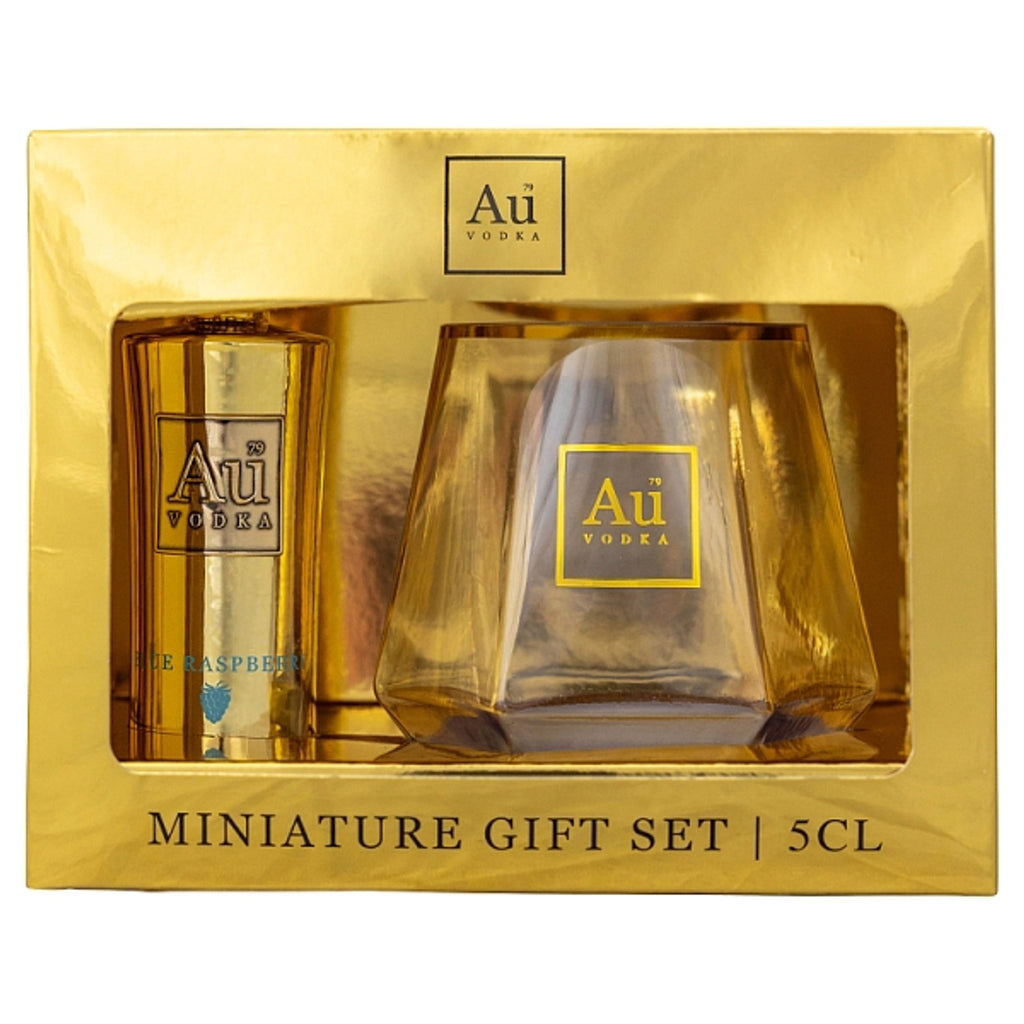 Buy Au Vodka 5cl Glass Miniature Gift Set Online 365 Drinks