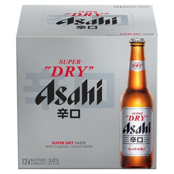Buy Asahi Super Dry 12 X 330ml Online - 365 Drinks