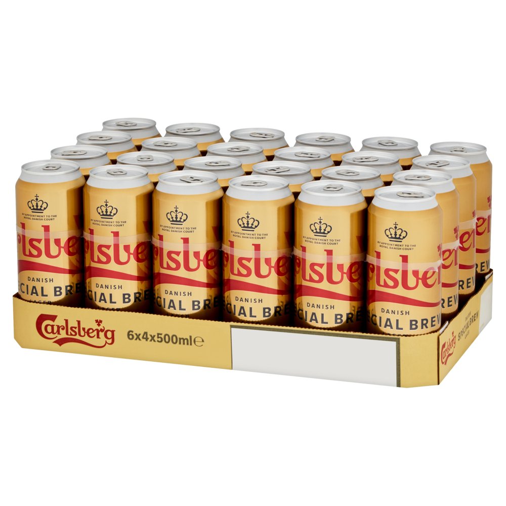 Buy Carlsberg Special Brew Strong Lager 24x500ml Online 365 Drinks
