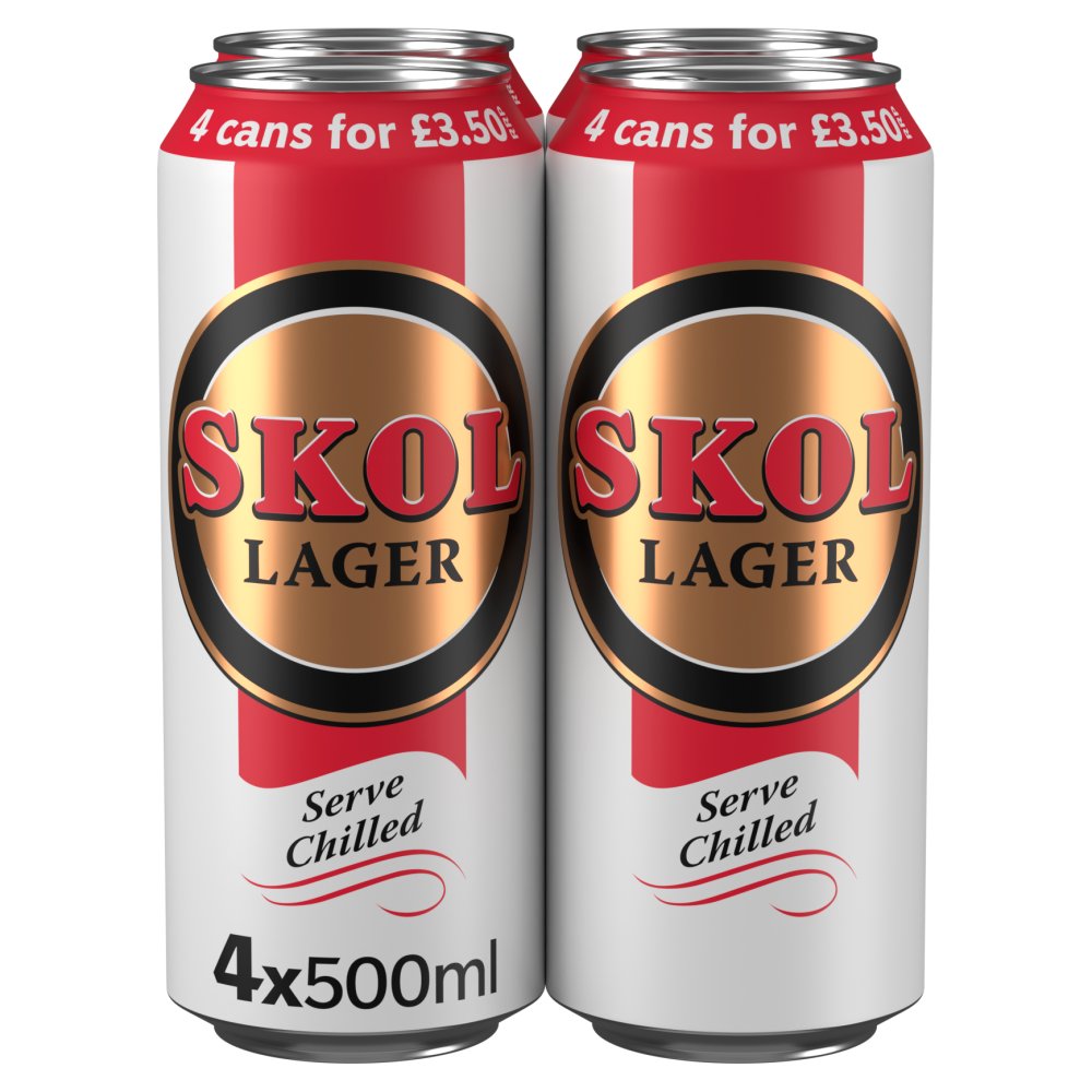 Buy Skol Lager Beer 24 X 500ml Cans Online 365 Drinks buy-skol-lager-beer-24-x-500ml-cans-online-365-drinks