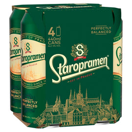 Staropramen Premium Czech Lager 24 x 440ml