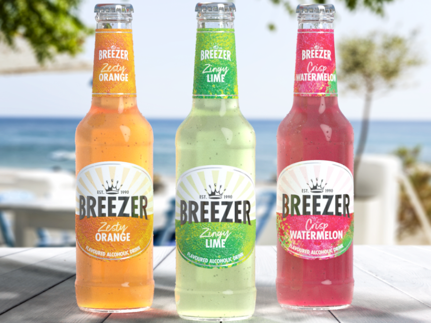 Buy Breezer Zesty Orange 12 x 275ml Bottles Ready to Drink NEW