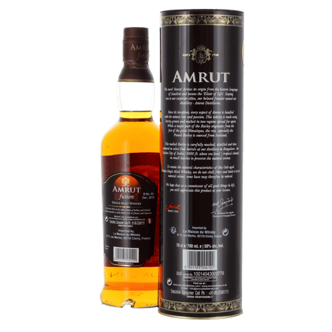 Amrut Fusion Single Malt Whisky 70cl