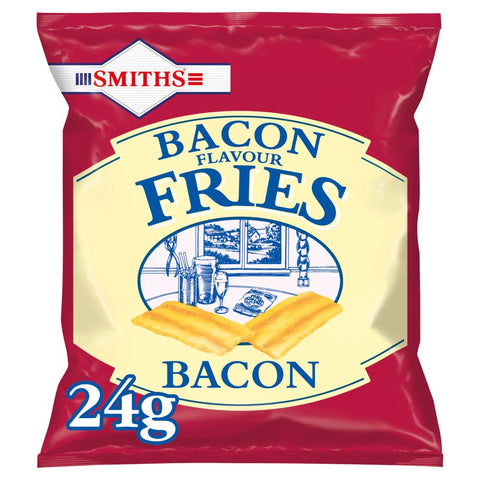 Smiths Carded Snacks - Bacon Fries 24x24g