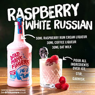 Dead Man's Fingers Raspberry Rum Cream Liqueur 70cl