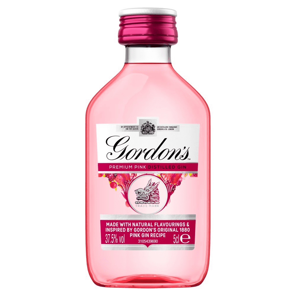 Pink Online Buy Drinks - 365 Gordons Miniature 5cl Gin