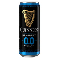 Guinness Draught 0.0 Alcohol Free Stout 24 x 440ml Cans