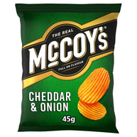 McCoy's Cheddar & Onion Grab Bag 26x45g box