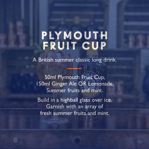 Plymouth Fruit Cup Gin 70 cl