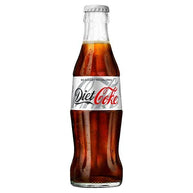 Diet Coke Contour Glass Bottles 24x330ml