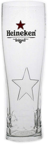Heineken Red Star Half Pint Glass
