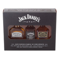 Jack Daniel's Family Whiskey 3x5cl Miniatures Gift Pack