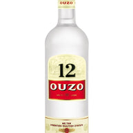 Ouzo 12 Greek Aniseed Liqueur 70cl