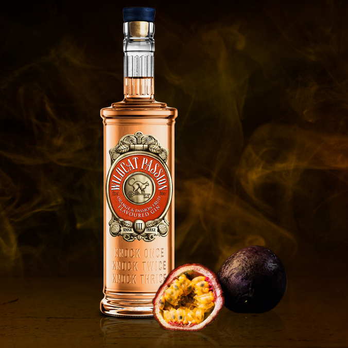 Buy Wildcat Orange & Passionfruit flavoured Gin 70cl Online 365 Drinks