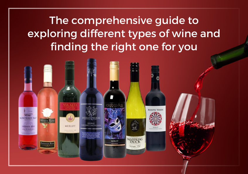 The Comprehensive Guide to Exploring Different Types of Wine and Finding the Right One for You