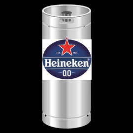 HEINEKEN 0.0% Zero Alcohol Free Lager Beer Keg 20L