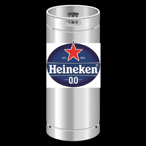 Heineken 0.0% Alcohol Free Lager Beer 20L Brewlock Keg