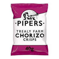 Pipers Trealy Farm Chorizo Crisps 24 x 40g