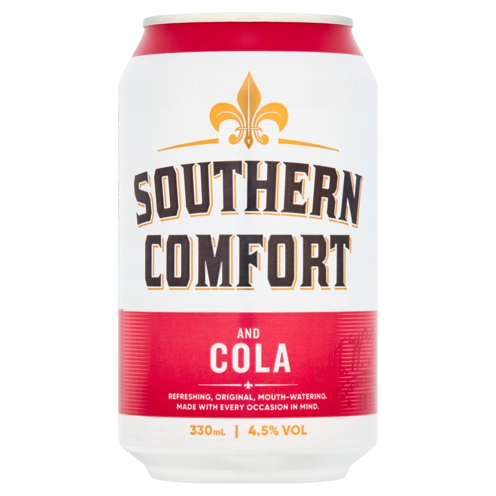 Southern Comfort And Cola 12 x 330ml