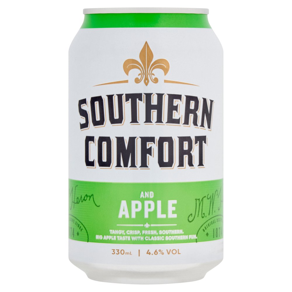 Southern Comfort and Apple  12 x 330ml