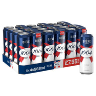 Kronenbourg 1664 Biere Beer Lager 24x568ml Pint Cans