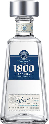 1800 Silver Tequila 100% Weber Blue Agave 70cl