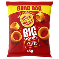 Hula Hoops - Big Hoops Salted Grab Bag Crisps 36x45g