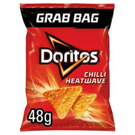 Doritos Chilli Heatwave Tortilla Chips Grab Bags 24x48g
