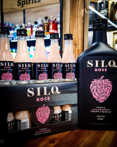 SILQ Rose Strawberry Vodka Cream Liqueur 2cl