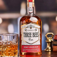 Three Bees Honey Spiced Rum 70cl