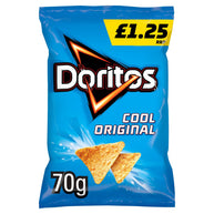 Doritos Crisps Cool Original Tortilla Chips PM£1.25 18x70g