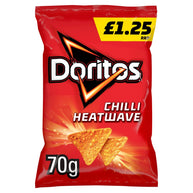 Doritos Crisps Chilli Heatwave Tortilla Chips PM£1.25 15x70g