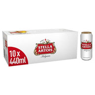 Stella Artois Belgium Premium Lager 10 x 440ml