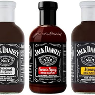 Jack Daniel's BBQ Sauce Variety Pack, 3 x 553g