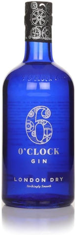 6 O'clock Gin London Dry Gin 70cl