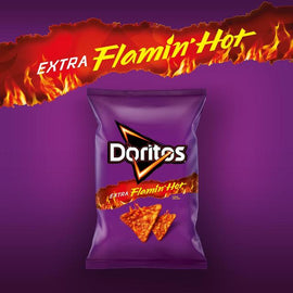 Doritos Extra Flamin' Hot Sharing Bag Crisps PM £1.35 15x70g