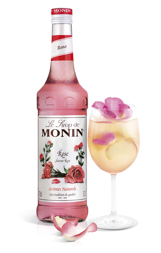 Monin Rase Syrup Buy Monin Rose Syrup 70cl Online - 365 Drinks