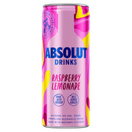 Absolut Drinks Raspberry Lemonade 12 x 250ml