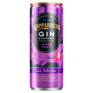 Kopparberg Mixed Fruit Gin & Lemonade 12 x 250ml