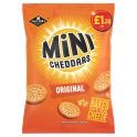 Jacob's Mini Cheddars Original PM£1.25 15x90g