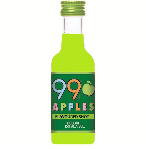 99 Apples Shot 10 x 5cl Miniature - Full Pack