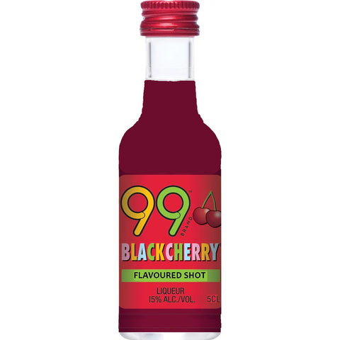 99 Black Cherry Shot 10 x 5cl Miniature - Full Pack