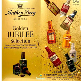 Anthon Berg Liqueur Filled Dark Chocolate Gift Box - Pack of 64