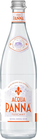 Acqua Panna Still Mineral Water 12 x 750ml Glass Bottle
