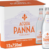 Acqua Panna Still Mineral Water 12 x 750ml Glass Bottle