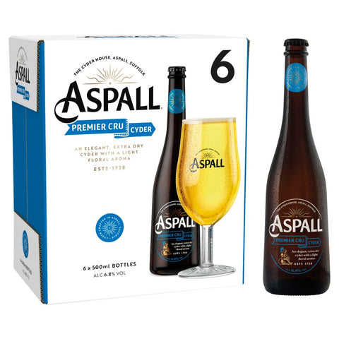 Aspall Premier Cru Cyder 6x500ml