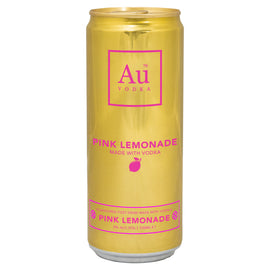 Au Vodka Pink Lemonade Ready To Drink Pre-Mixed Cans 12 x 330ml