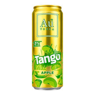 Au Vodka Tango Apple Cans 12 x 330ml - NEW
